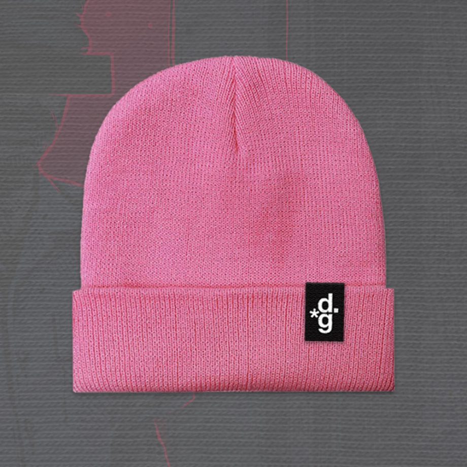 del.grady “symbol” beanie - pink