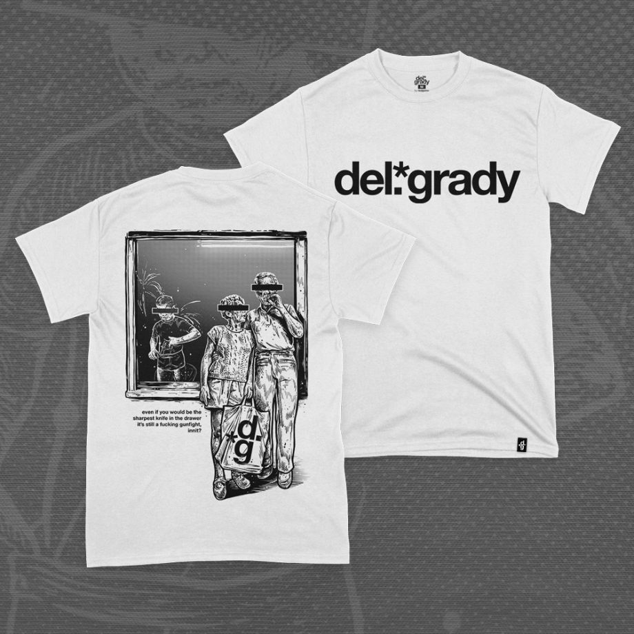 del.grady “gunfight” t-shirt